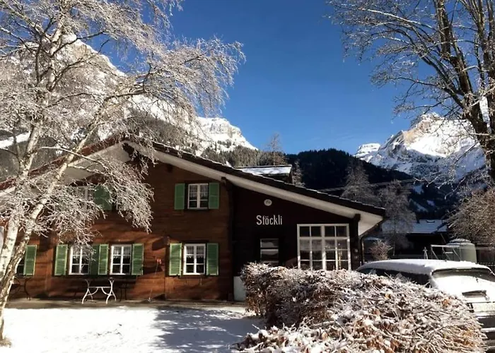 Wunderschoenes Stoeckli Apartment Kandersteg